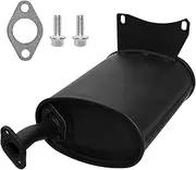 Generator Muffler Silencer Compatible with Honda GX340 GX390, Clone 420cc - 459cc, Predator 56170-56171, Champion CSA40017, Duromax, Firman, Jiangdong Exhaust Muffler