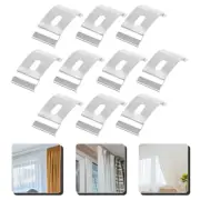 10pcs window blind c clips Replacement Fixing Curtain Louver q