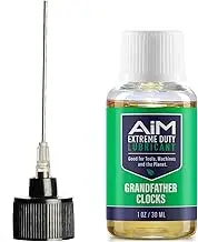 PlanetSafe AiM Clock Oil | The Best Grandfather Clock, Wall Clock and Cuckoo Clock Oil | Cleans, Lubricates, Protects - Safe, Non-Toxic, Odorless