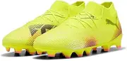 Unisex Children's Future 8 Pro Fg/Ag Jr Football Boots, Yellow Alert PUMA Black Sun Struck, 35 EU