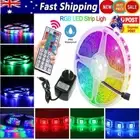 SMD 3528 Strip Lights 300 LEDs 12V 5M ~ 20M +44keys IR Remote + Power Supply Kit