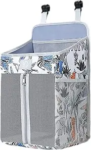 Diaper Organizer for Crib - Crib Diaper Organizer for Baby Stuff,Nursery Organizer and Baby Diaper Caddy for Nursery Storage