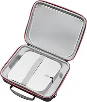 RLSOCO Carrying Hard Case Compatible With XGIMI Elfin Mini Portable Projector (Case Only), black, Modern