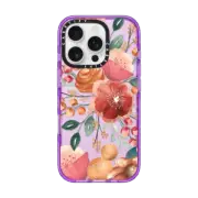 iPhone 16 Pro Impact Case Clear 3 Vintage Posh Android case