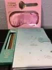 3 LIBRA GIFT SET BUNDLE Jade Roller Mask Pens Notebook Birthday Zodiac Horoscope