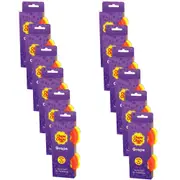 12PK Chupa Chups & Twist Solid Gel Air Freshener Home Fragrance 40g Assorted