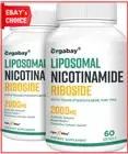 Liposomal Nicotinamide Riboside 2000mg TMG Pterostilbene NAD+ Boost Aging Suppor