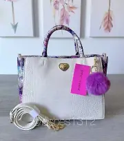 BETSEY JOHNSON Bag Jayla Satchel - Snake Print XOJAYLA