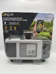 Orbit B-Hyve XD Bluetooth 4-Outlet Hose Faucet Timer New