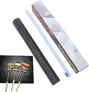 Generic Oven Liner Mat | Oven Bottom Heat Resistant Liner with Cutting Box,Heavy Duty Oven Protective Mat for Outdoor Grilling for Kitchen, Barbecue Restaurant, BBQ Party, XV20KX5ET2CRT9J80