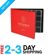 Preserve Your Coins: Eco-Friendly 240-Pocket Collection Album for All Collectors