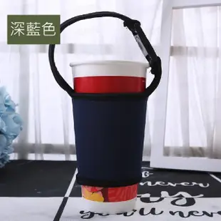 【FANCY LIFE】環保飲料杯套(飲料杯套 飲料提袋 杯套 杯袋 一杯袋 飲料袋 環保袋 手搖飲提袋 咖啡杯套)