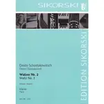 【鼎達文化】SHOSTAKOVICH 蕭士塔高維契 WALTZ NO. 2 第二號圓舞曲 鋼琴獨奏