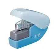 PLUS Plus Stapler Needleless Stapler Paper Clinch Mini Blue SL-104NB 31-112