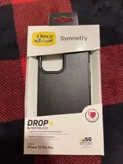 OtterBox Symmetry Series Case for iPhone 12 Pro Max - Black - Brand New