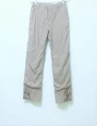 在飛比找Yahoo!奇摩拍賣優惠-JEANBOURGET 愛的世界 休閒長褲大童可穿~腰圍可調