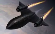 Aircraft military lockheed sr71 blackbird vehicle Custom Gaming Mat Desk 5872