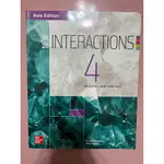 NEW INTERACTIONS 4 (READING/WRITING)