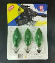 Bachmann HO Scale #492370 - Sculpted Shade Trees (3 Per Pack) - NOS