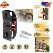 Garage Organizer: Adjustable Wall Mount Hitch for Bike Racks and Cargo Carriers