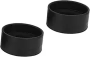 DOITOOL 2Pcs Microscope Eyecups Rubber Eye Cups for Comfortable Viewing Eye Protection for Stereo Microscopes Soft and Durable Material for Laboratory and Home Use