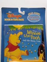 Disney Winnie the Pooh & The Honey Tree Read-Along Book & Cassette Tape NEW 1990