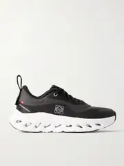 [LOEWE] LOEWE - + On Cloudtilt 2.0 Stretch Recycled-knit Sneakers - Black - 36 36 Black
