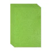 6Pcs 2mm(1/10") Glitter Foam Sheet Light Green Non Adhesive, 16x24inch(40x60cm)