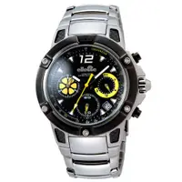 在飛比找PChome24h購物優惠-ellesse Sportivo系列 決戰時刻計時運動錶(黑