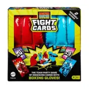 Rock ‘Em Sock ‘Em Robots Fight Cards Card Game with Two Boxing Gloves