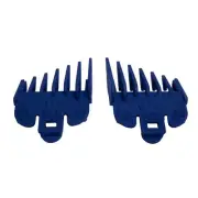 Hair Clipper Guide Comb Guard Set - Fool Proof Tapers & Fades at Home Sapphir...