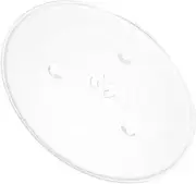 iplusmile Replacement Microwave Plate Heat Resistant Glass Turntable Tray for Microwave Ovens Sturdy and Easy to Clean Replacement for Broken Microwave Glass Plates