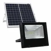 LED Solar Flood Light Sensor Street Outdoor Garden Remote Security 60W
