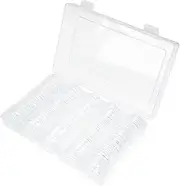 KAILIKETIY 1 Set Coin Capsules Holder Transparent Coin Case for Collectors Convenient Storage Box for Exhibitions and Business