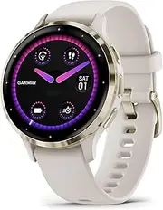 Garmin Venu 3S, GPS Smartwatch, AMOLED Display, Advanced Health and Fitness Features, Up to 10 Days of Battery, Ivory