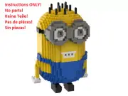 LEGO Minion building instructions INSTRUCTIONS ONLY NO BRICKS