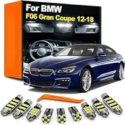 14Pcs Car LED Bulb Interior Indoor Light Kit, For BMW 6 Series F06 Gran Coupe 640d 640i 650i 2012-2016 2017 2018