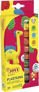 Jovi Plastilina Reusable and Non-Drying Modeling Clay Set of 10 Multicolor