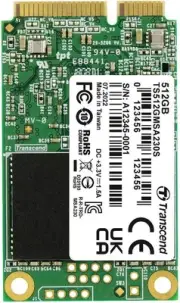 Transcend MSA230S 256GB SATA III 6 Gbs mSATA SSD 3D TLC NAND TS256GMSA230S