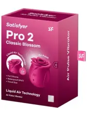 Satisfyer Pro 2 Classic Blossom Rose Clitoral Stimulator