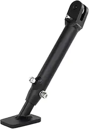 yurundianzi Compatible with Kawasaki Zx-10r 2016 2017 2018 2019 2020 2021 2022 2023 ZX10R Motorcycle Adjustable Kickstand Side Stand Foot Peg Support(Black)