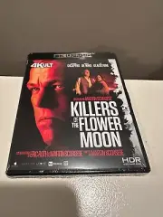 Killers Of The Flower Moon (4K Ultra HD + Blu Ray) EU Import Brand New