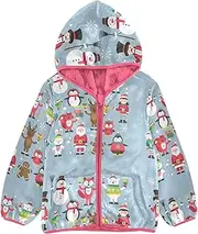 [Caihoyu] Boys Sherpa Jacket Lightweight Zip Up Toddler Boy Fleece Jacket