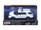 2015 Ford Police Interceptor Utility Plain White 1/43 Diecast Model Car by Motor