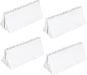 OFFSCH Office Desk Divider Clamps 4pcs Plastic Screen Clips Glass Partition Clamp Metal