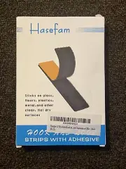 12 Sets 2X4In Hook and Loop Strips with Adhesive,Double Sided Reclosable Strong