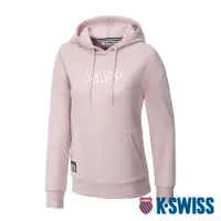 在飛比找蝦皮商城優惠-K-SWISS Hoodie 連帽上衣-女-粉紅