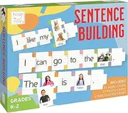Hapinest Sentence Building Flash Cards - Language Skills, Social Skills - Language - 5-7 Years - Unisex - Educational Style