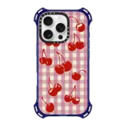 iPhone 16 Pro Bounce Case MagSafe Compatible Cherry Gingham
