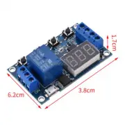 5v Micro USB LED Automation Delay Timer Control Switch Relay Module Display NEW